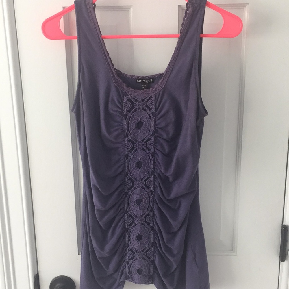 M Express tank with embellishment